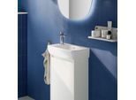 Geberit Renova Compact Waschtisch-Unterschrank 504081001 1 Tür, Korpus/Front weiß / lackiert seidenmatt, Breite 41,2 cm