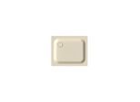 Bette BetteSupra Duschwanne 5770-001AE 90x75x6,5cm, Antirutsch/Pro, pergamon