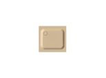Bette BetteSupra Duschwanne 1560-003AE 90x85x6,5cm, Antirutsch/Pro, bahamabeige