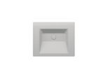 Bette BetteAqua Einbau-Waschtisch A070-410PW 60x49,5cm, PW, silver