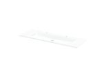Bette BetteAqua Einbau-Waschtisch A072-440HLW2 140x49,5cm, HLW2, snow