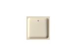 Bette BetteQuinta Duschwanne 5640-001 120x120x15cm, pergamon