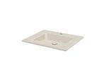 Bette BetteAqua Einbau-Waschtisch A070-422HLW1,PW 60x49,5cm, HLW1,PW, beige