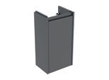 Geberit Renova Plan Unterschrank 504020JK1 32,4 x 60 x 23 cm, Korpus/Front lava / lackiert seidenmatt, 1 Tür