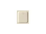 Bette BetteSupra Duschwanne 5380-001AE 100x90x6,5cm, Antirutsch/Pro, pergamon