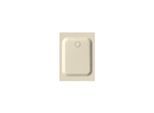 Bette BetteSupra Duschwanne 8730-001AE 110x80x6,5cm, Antirutsch/Pro, pergamon