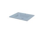 Bette BetteAqua Einbau-Waschtisch A070-418HLW1,PW 60x49,5cm, HLW1,PW, blue satin