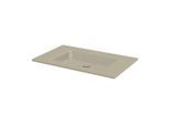 Bette BetteAqua Einbau-Waschtisch A071-415PW 80x49,5cm, PW, cashmere