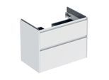 Geberit Renova Plan Waschtisch-Unterschrank 504030001 2 Schubladen, Korpus/Front weiß / lackiert seidenmatt, Breite 79,4 cm