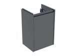 Geberit Renova Plan Unterschrank 504021JK1 40 x 60,6 x 20,3 cm, Korpus/Front lava / lackiert seidenmatt, 1 Tür