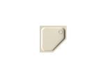 Bette BetteCaro Duschwanne 7189-001 90x90x3,5cm, pergamon