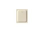Bette BetteSupra Duschwanne 8640-001AE 110x90x6,5cm, Antirutsch/Pro, pergamon