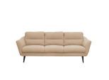 Livetastic , Beige , Textil , Buche , 209x87x88 cm , Made in EU , Rücken echt ,