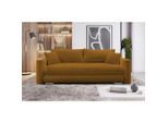 Mid.you , Rostfarben , Textil , 232x88x105 cm , Liegefunktion ,