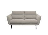 Livetastic , Grau , Textil , Buche , 187x87x88 cm , Made in EU , Rücken echt ,