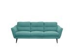Livetastic , Türkis , Textil , Buche , 209x87x88 cm , Made in EU , Rücken echt ,