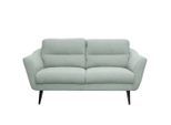 Livetastic , Hellblau , Textil , Buche , 187x87x88 cm , Made in EU , Rücken echt , Wohnzimmer, Sofas & Couches, Sofas, 3er Sofas