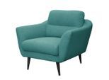 Livetastic , Türkis , Textil , Buche , 92x87x88 cm , Made in EU ,