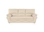 Livetastic , Beige , Leder , Echtleder , Rindleder , 205x92x85 cm , Made in EU , Lederauswahl, Rücken echt ,