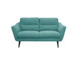 Livetastic , Türkis , Textil , Buche , 158x87x88 cm , Made in EU , Wohnzimmer, Sofas & Couches, Sofas, 2er Sofas