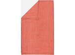Bettbezug MARIMEKKO "PICCOLO", orange, B:140cm L:200cm, Perkal, Obermaterial: 100% Baumwolle, Bettbezüge, aus Baumwollperkal, mit Streifen