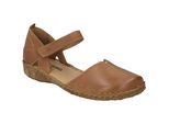 Sandale JOSEF SEIBEL "Rosalie 42, braun", Damen, Gr. 36, braun (cognac), Obermaterial: 100% Rindsleder Leather cow., Schuhe Sandale