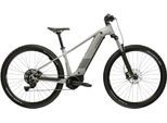 E-Bike KROSS "Influx Hybrid 2.0 16,7Ah / BOSCH 600 Wh 29" silber 9 Gänge 2026" Gr. 48, silber, schwarz, Elektrofahrräder, Herren, 48cm, 29 Zoll (73,66cm), BOSCH PERFORMANCE LINE PX 36 V/250 W, Mittelmotor