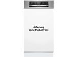 BOSCH teilintegrierbarer Geschirrspüler "SPI6EMS21E", Energieeffizienz: B, weiß (nicht zutreffend), B:44,8cm H:81,5cm T:57,3cm, Geschirrspüler, Mit 3-fach Rack Matic & 2 Sprüharmen im Oberkorb, teilintegrierbarer Geschirrspüler