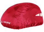 Unterhelmmütze VAUDE "HELMET RAINCOVER", rot, Mützen, Herren, Obermaterial: 100% Polyester, Unterhelmmütze, wasserdicht, wind- und kälteschützend, für wechselhaftes Wetter