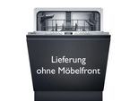 SIEMENS vollintegrierbarer Geschirrspüler "SN63EX22AE", Energieeffizienz: A, silber (weiß), B:59,8cm H:81,5cm T:55cm, Geschirrspüler, Made in Germany, Automatische Türöffnung für mehr Effizienz, vollintegrierbarer Geschirrspüler