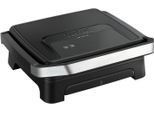 Kontaktgrill TEFAL "Inicio Classic, 2-in-1 Panini/Grill, antihaftbeschichtete Platten", schwarz, B:34cm H:43,6cm T:37,4cm, Kontaktgrill_Standgrill_Tischgrill_Teppanyakigrill, Kontaktgrill, Platzsparende Aufbewahrung, spülmaschinenfeste Saftschale, GC2718