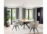 Vorhang HOMING "Nox" Gr. 1, blau, B:135cm H:270cm, Obermaterial: 100% Polyester, Gardinen, Vorhang, Fertigschal