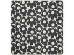 Tagesdecke MARIMEKKO "UNIKKO", schwarz (grau), B:260cm L:260cm, Baumwolle, Tagesdecken, Tagesdecke, passend zum Kissenbezug und Bettbezug UNIKKO