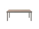 Ambia Garden Gartentisch mit Auszug, Braun, Metall, Kunststoff, rechteckig, eckig, 200x320x75 cm, ausziehbar, Gartenmöbel, Gartentische, Gartentische ausziehbar