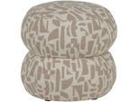 Livetastic , Sandfarben , Textil , Füllung: Polyetherschaumkern , 43x40x43 cm , Indoor , Wohnzimmer, Hocker, Poufs