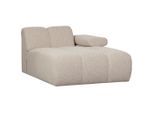 Livetastic , Beige , Textil , 162x74x124 cm , Made in EU , Rücken echt, Armteil rechts, modular ,