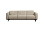 Livetastic , Naturfarben , Textil , Birke , Ottomane rechts, L-Form , 274x210 cm , Made in EU , Armteil links , Wohnzimmer, Sofas & Couches, Wohnlandschaften, Ecksofas