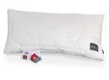 Synthetikkopfkissen STENDEBACH "Climacozy Kissen", weiß, B:40cm H:15cm L:80cm, Bezug: 100% Baumwolle. Füllung: 100% Polyester, Kopfkissen, temperaturregulierendes Synthetikkopfkissen, in 40x80 oder 80x80 cm