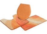 Badematte OTTO HOME "Josie, Badvorleger, Badezimmer Teppich" Gr. 11, orange (terra), H:20mm, Polyester, Badematten, Badematte, Badteppich, Badematten, rechteckig, rund & als 3-tlg. Set erhältlich
