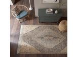 Teppich FLAIR RUGS "TIERRA VINTAGE", natürlich, B:160cm H:0mm L:230cm, Oberfläche: 39% Wolle, 37% Jute, 24% Synthetik. Rückseite: 39% Wolle, 37% Jute, 24% Synthetik, Teppiche, Teppich