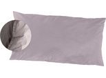 Kissenbezüge PRIMERA "Kissenbezüge »Stone Washed«, Primera (2 Stück)", rosa, B:80cm L:40cm, Renforcé, Obermaterial: 100% Baumwolle, Kissenbezüge, Kissenbezüge, mit Stone-Washed Optik