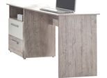 Schreibtisch ARTHUR BERNDT "Bente", weiß (eiche sand nachbildung, weiß), B:115cm H:77cm T:60cm, Tische, Schreibtisch, Jugendschreibtisch, Schreibtisch, mit Schubladen