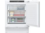 SIEMENS Einbaugefrierschrank "GU21NADE0", Energieeffizienz: E, silber (weiß, neutral), B:59,8cm H:82cm T:54,8cm, Gefrierschränke, Elektronischer Temperaturregelung, Einbaugefrierschrank