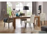 Esszimmerstuhl HOME AFFAIRE "Queen", beige (creme, wenge), B:46cm H:93cm T:64cm, Polyester, Stühle, Esszimmerstuhl, Polsterstuhl mit Knopfheftung, 2er, 4er oder 6er Set
