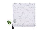 Raffrollo OTTO HOME "Fulda" Gr. 5, grau, B:120cm H:140cm, Voile, Obermaterial: 100% Polyester, Raffrollos, Raffrollo, Transparent, Voile, Polyester