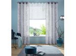 Raffrollo OTTO HOME "Anna" Gr. 2, weiß, B:60cm H:130cm, Ausbrenner, Obermaterial: 70% Viskose, 30% Polyester, Raffrollos, Raffrollo, Halbtransparent, Ausbrenner, Viskose