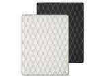 Wohndecke OTTO HOME "Andas", beige (natur), B:150cm L:200cm, Baumwolle, Polyacryl, Polyester, Wohndecken, Wohndecke, Wendewohndecke mit modernem Zierstich