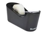 Scotch™ Klebeband-Abroller C18, Schwarz + Scotch® Magic™ Unsichtbares Klebeband, 19 mm x 33 m, incl. 1 Rolle