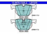 ATE Bremsensatz, Scheibenbremse sg00000cxv Vorderachse belüftet 348mm 22mm für BMW
