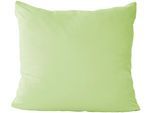 Kissenbezug PRIMERA "Primera Mako-Feinjersey Kissenbezug im Doppelpack", grün (limone), B:80cm L:80cm, Feinjersey, Obermaterial: 100% Baumwolle, Kissenbezüge, Kissenbezug, In vielen Uni-Tönen